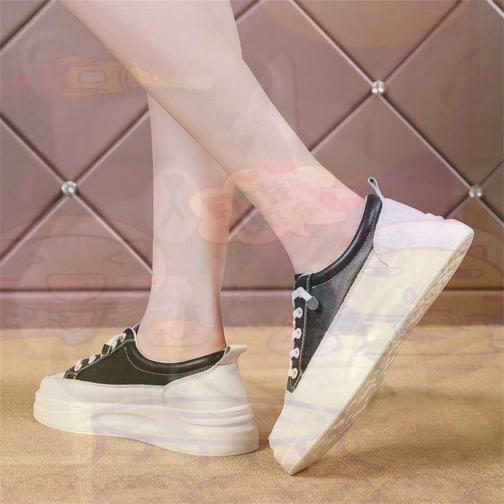 Streetwear Brand Drops - Lace-up chunky mocassins mulher skate sapatos