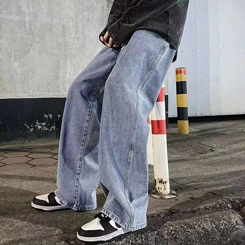 2023new streetwear solto jeans - Streetwear Brand Denim avaliação e preço