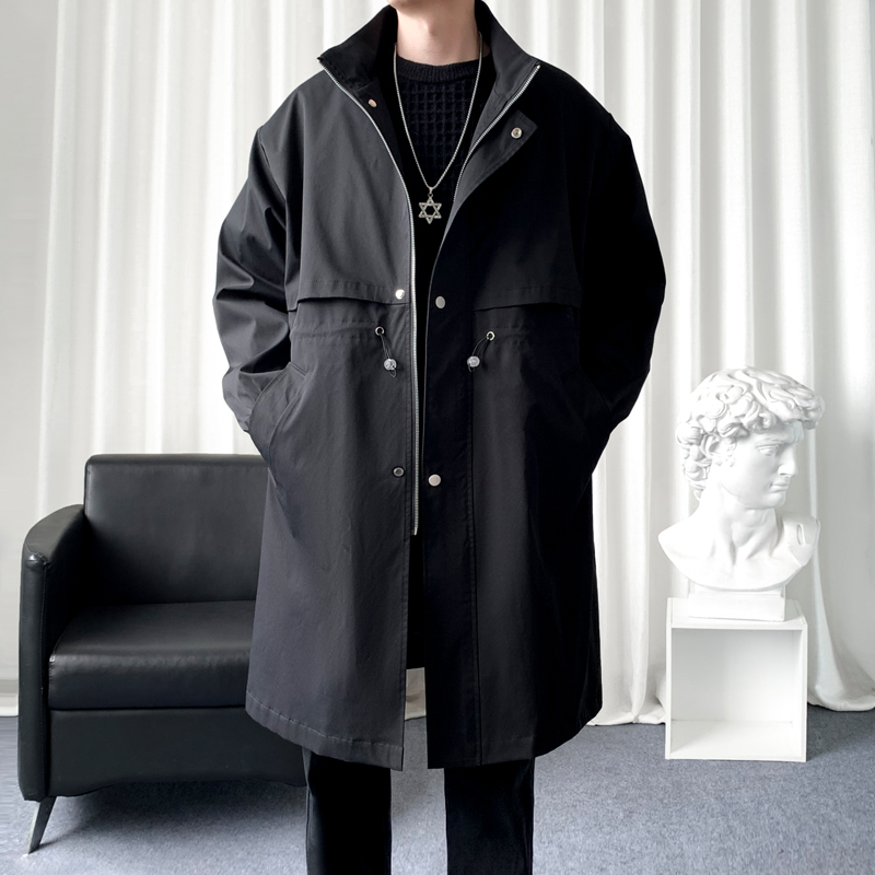 Streetwear Brand China - Trench coat marca nova trincheira coreano