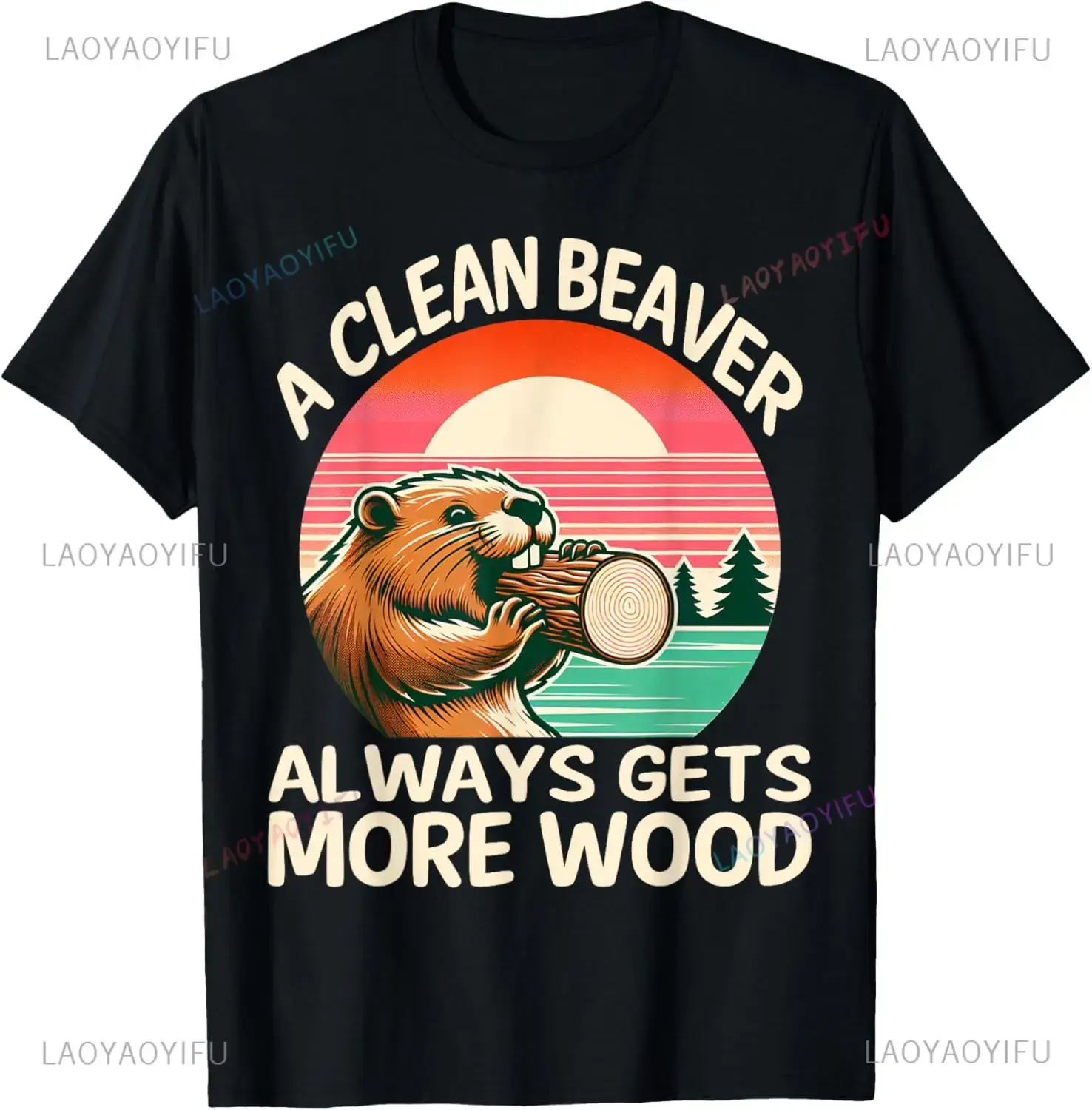 Um castor limpo sempre ganha m - Streetwear Brand T Shirt avaliação e preço