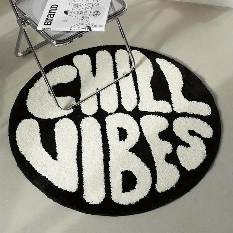 Tapete Redondo VIKAMA American - Streetwear Brand Home Decor avaliação e preço