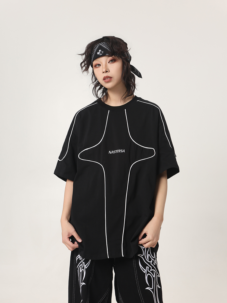 Streetwear Brand Drops - Camiseta Masculina BETEBULE de Manga Curta