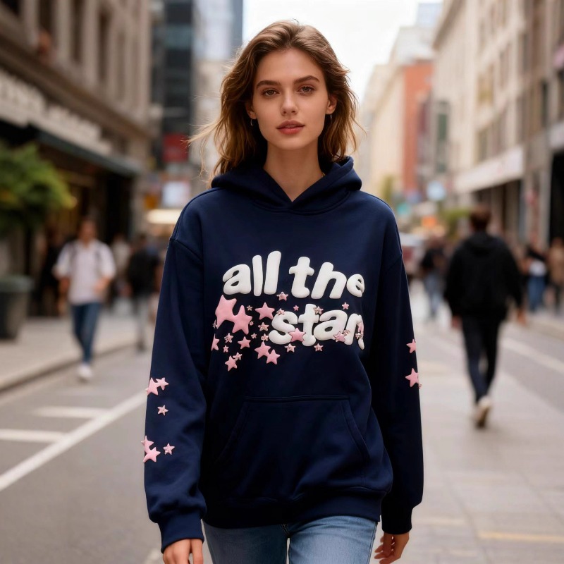 Streetwear Brand Drops - Nova Camiseta Moletom Estampada com Letras