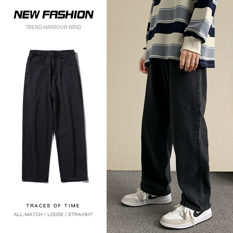 Novo streetwear baggy jeans ma - Streetwear Brand Denim avaliação e preço