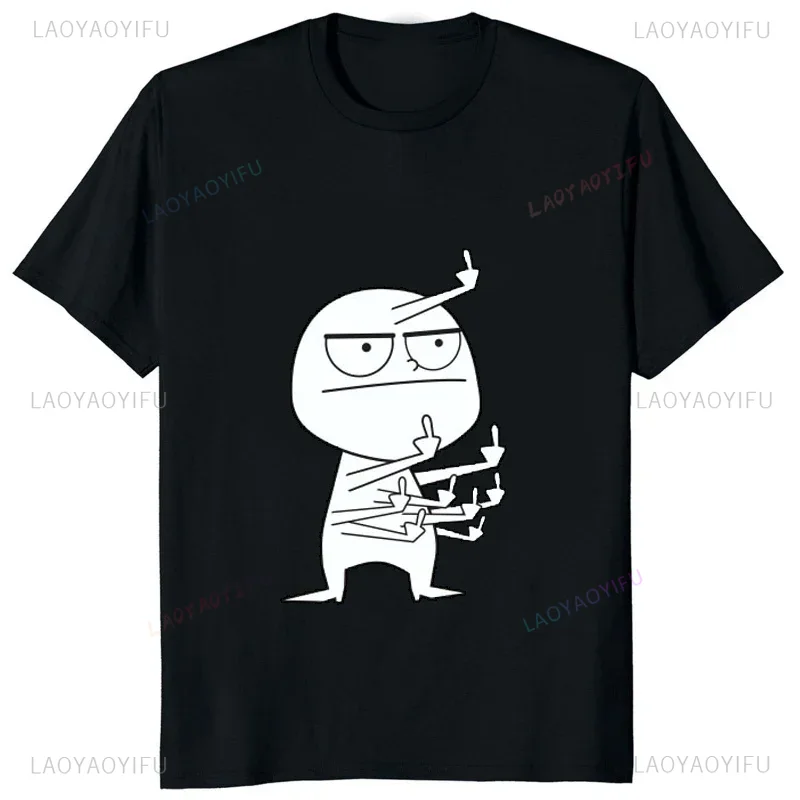 Dedo médio engraçado maníaco i - Streetwear Brand T Shirt avaliação e preço