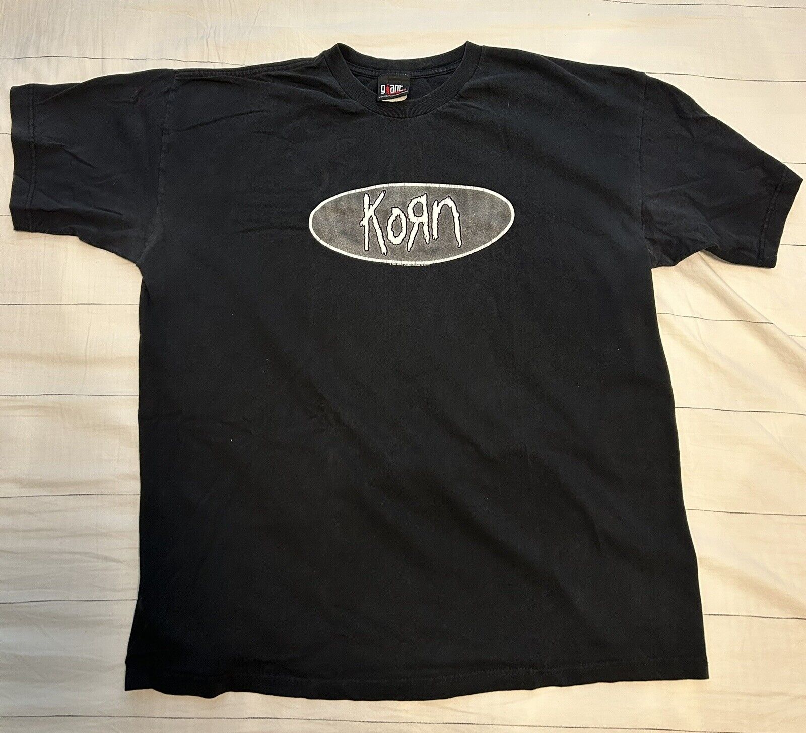 Streetwear Brand T Shirt - Vintage gigante marca T-shirt, Korn 1St,