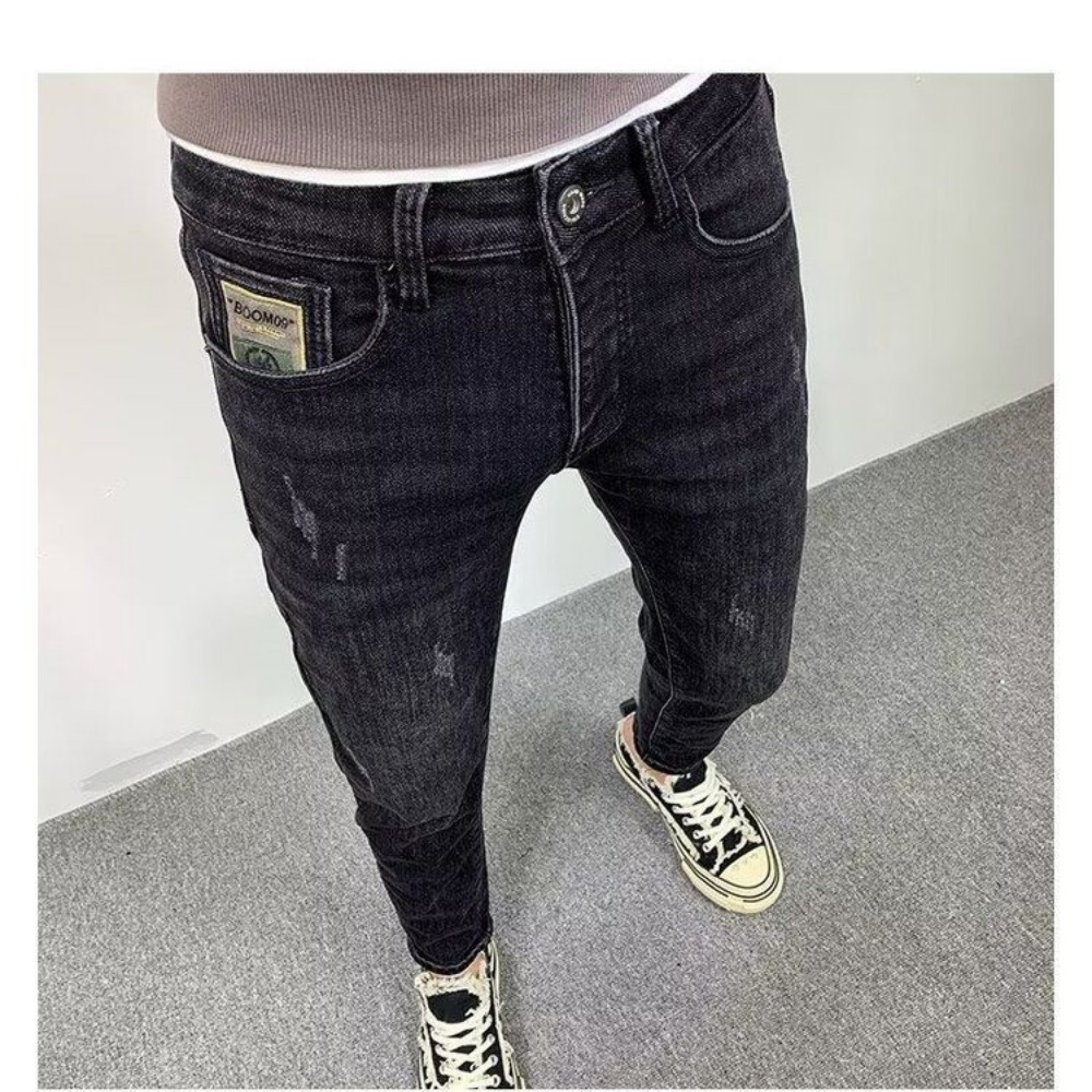 Jeans slim fit masculino, mono - Streetwear Brand Denim avaliação e preço