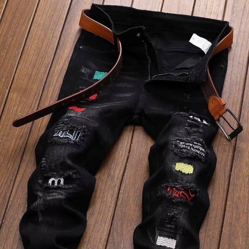 Moda coreana streetwear marca  - Streetwear Brand Denim avaliação e preço