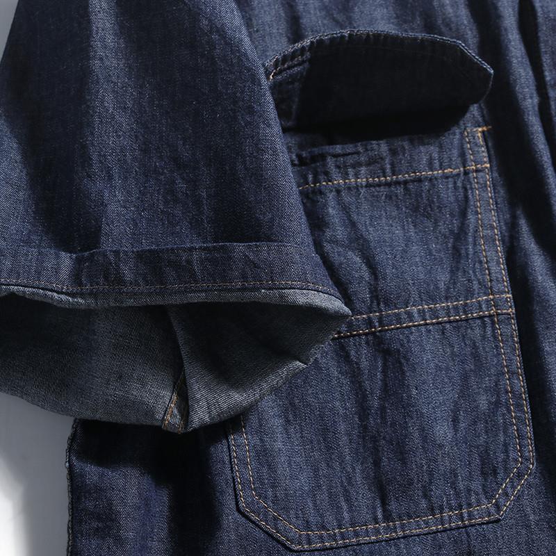 Camisa Jeans Masculina Estilo  - Streetwear Brand Denim avaliação e preço