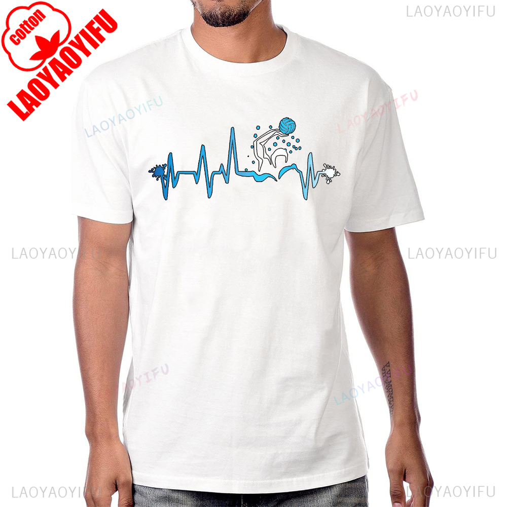 Waterpolo jogador batimento ca - Streetwear Brand T Shirt avaliação e preço