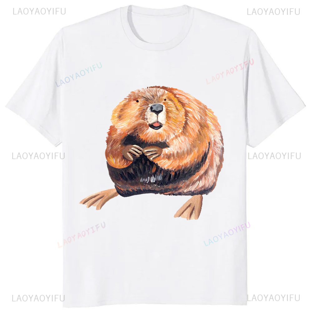 Um castor limpo sempre ganha m - Streetwear Brand T Shirt avaliação e preço