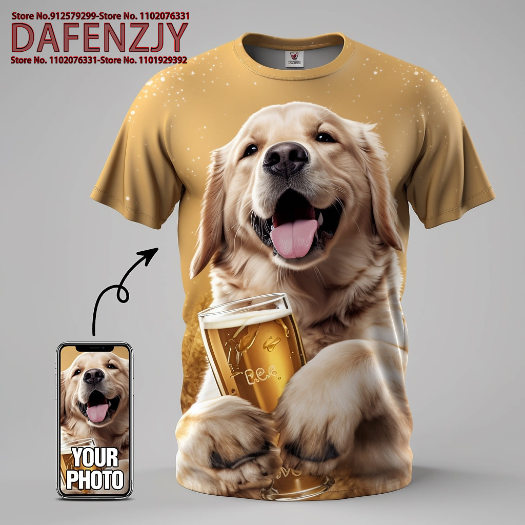 Homens e mulheres 3D em todo o - Streetwear Brand T Shirt avaliação e preço